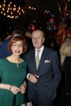 Amsterdam 29 januari 2017 
Surprise party Harry Mens vanwege zijn 70e verjaardag. Het werd gevierd op het leidse plein. Marijke Helwegen met Theo Hiddema