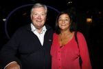 Aalsmeer 30 januari 2017
Nieuwjaarsreceptie Henk Geels in studio 's Aalsmeer. Tonny Alberti met zijn vrouw