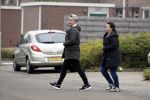 Tiel 25 januari 2017
Virginia Rens verlaat huis samen met haar broer.