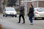 Tiel 25 januari 2017
Virginia Rens verlaat huis samen met haar broer.