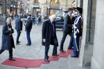 Amsterdam 17 januari 2017
Nieuwjaarsreceptie Koning Willem Alexander en Koningin Maxima in het paleis op de dam.
