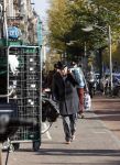 Amsterdam 23 oktober 2016
Youp van t Hek doet boodschappen bij Albert Heyn AH