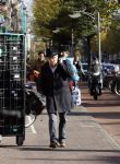Amsterdam 23 oktober 2016
Youp van t Hek doet boodschappen bij Albert Heyn AH