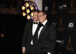 Scheveningen 24 januari 2018
Uitreiking musical awards in circustheater. Albert Verlinde met een vriend