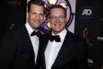 Scheveningen 24 januari 2018
Uitreiking musical awards in circustheater. Albert Verlinde met een vriend