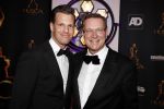 Scheveningen 24 januari 2018
Uitreiking musical awards in circustheater. Albert Verlinde met een vriend