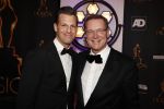 Scheveningen 24 januari 2018
Uitreiking musical awards in circustheater. Albert Verlinde met een vriend