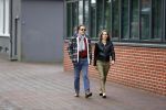 Emden 29 december 2017
Alexander Pechtold en zijn vriendin Anne Lok gaan naar het museum kunsthalle Emden in Duitsland