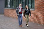 Emden 29 december 2017
Alexander Pechtold en zijn vriendin Anne Lok gaan naar het museum kunsthalle Emden in Duitsland