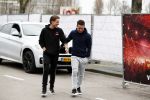 Rotterdam 24 januari 2018 
Andre Hazes met zijn beste vriend PA en chauffeur Djarno Hofland