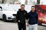 Rotterdam 24 januari 2018 
Andre Hazes met zijn beste vriend PA en chauffeur Djarno Hofland