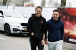 Rotterdam 24 januari 2018 
Andre Hazes met zijn beste vriend PA en chauffeur Djarno Hofland