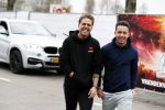 Rotterdam 24 januari 2018 
Andre Hazes met zijn beste vriend PA en chauffeur Djarno Hofland