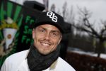 Rhoon 30 december 2017
Andre Hazes verkoopt oliebollen in de kraam van zijn zwager Mathieu Westenberg en schoonzus Jerney Westenberg.