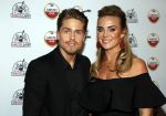 Rotterdam 18 januari 2018
inloop van de heren van Amstel Live in Ahoy. Andre Hazes jr met zijn vriendin Monique