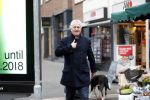 Amsterdam 20 januari 2018
Bram Moszkowicz op straat in Amsterdam zuid.