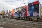 Amsterdam 27 januari 2018 
Calvin Klein reclame op pand CK in Amsterdam