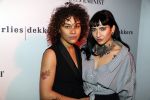 Rotterdam 8 januari 2018
25 jaar Marlies Dekkers incl modeshow. Christina Curry en haar vriendin hebben dezelfde tatoo