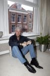 Amsterdam 11 januari 2018 
Dries Roelvink thuis in zijn appartement