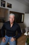 Amsterdam 11 januari 2018 
Dries Roelvink thuis in zijn appartement