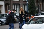 Amsterdam 22 januari 2018 
Esteel Cruijff met haar zoon Maxim Gullit op de cornelis schuytstraat