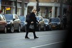 Amsterdam 22 december 2017 
Eva Jinek stapt in Taxi bij haar huis