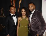 Scheveningen 24 januari 2018
Uitreiking musical awards in circustheater. Marc Sew-atjon, Gaia Aikman en Naidjim Severina