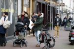 Amsterdam 17 januari 2018
Georginio Wijnaldum met zijn vriendin en zoonJacian Emile Wijnaldum op de pc hooftstraat