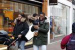 Amsterdam 17 januari 2018
Georginio Wijnaldum met zijn vriendin en zoonJacian Emile Wijnaldum op de pc hooftstraat