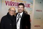 Amsterdam 22 januari 2018
Premiere het leven in vurrukkuluk in Tuschinski. Geza Weisz met zijn vader Frans en moeder