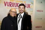 Amsterdam 22 januari 2018
Premiere het leven in vurrukkuluk in Tuschinski. Geza Weisz met zijn vader Frans en moeder