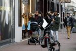 Amsterdam 17 januari 2018
Gini Wijnaldum met zijn vriendin en zoonJacian Emile Wijnaldum op de pc hooftstraat