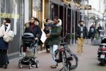 Amsterdam 17 januari 2018
Gini Wijnaldum met zijn vriendin en zoonJacian Emile Wijnaldum op de pc hooftstraat