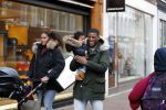 Amsterdam 17 januari 2018
Gini Wijnaldum met zijn vriendin en zoonJacian Emile Wijnaldum op de pc hooftstraat