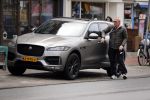 Amsterdam 18 januari 2018
Jack Spijkerman met zijn Jaguar SUV Jeep