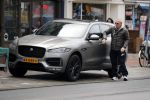 Amsterdam 18 januari 2018
Jack Spijkerman met zijn Jaguar SUV Jeep