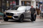 Amsterdam 18 januari 2018
Jack Spijkerman met zijn Jaguar SUV Jeep