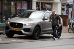 Amsterdam 18 januari 2018
Jack Spijkerman met zijn Jaguar SUV Jeep