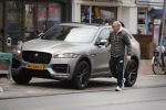 Amsterdam 18 januari 2018
Jack Spijkerman met zijn Jaguar SUV Jeep