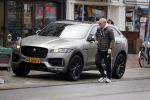 Amsterdam 18 januari 2018
Jack Spijkerman met zijn Jaguar SUV Jeep