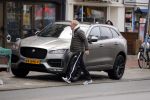 Amsterdam 18 januari 2018
Jack Spijkerman met zijn Jaguar SUV Jeep