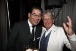 Amsterdam 11 januari 2018 
Uitreiking white canvas award aan Wouter Bos. jan  des Bouvrie en Won Yip