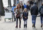Amsterdam 27 januari 2018
Katja Schuurman met dochter Sammie Romer in amsterdam zuid