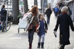 Amsterdam 27 januari 2018
Katja Schuurman met dochter Sammie Romer in amsterdam zuid