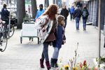 Amsterdam 27 januari 2018
Katja Schuurman met dochter Sammie Romer in amsterdam zuid