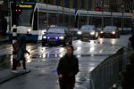 Amsterdam 17 januari 2018 
Koningin Maxima Koning Wiollem Alexander en Prinses Margriet arriveren bij het koninklijk paleis op de dam waar de nieuwjaarsreceptie is. De auto's Audi's van Koning Willem Alexander