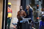 Amsterdam 25 januari 2018
Keeper van ajax Kostas Lamprou met vriendin op de pc hooftstraat