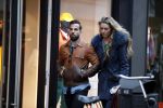 Amsterdam 25 januari 2018
Keeper van ajax Kostas Lamprou met vriendin op de pc hooftstraat
