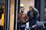 Amsterdam 25 januari 2018
Keeper van ajax Kostas Lamprou met vriendin op de pc hooftstraat