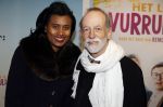 Amsterdam 22 januari 2018
Premiere het leven in vurrukkuluk in Tuschinski. Laetitia Griffith met man